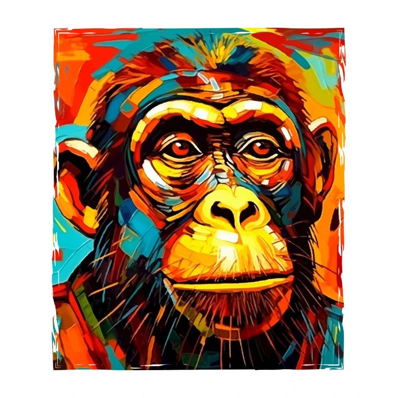 Monkey Portrait