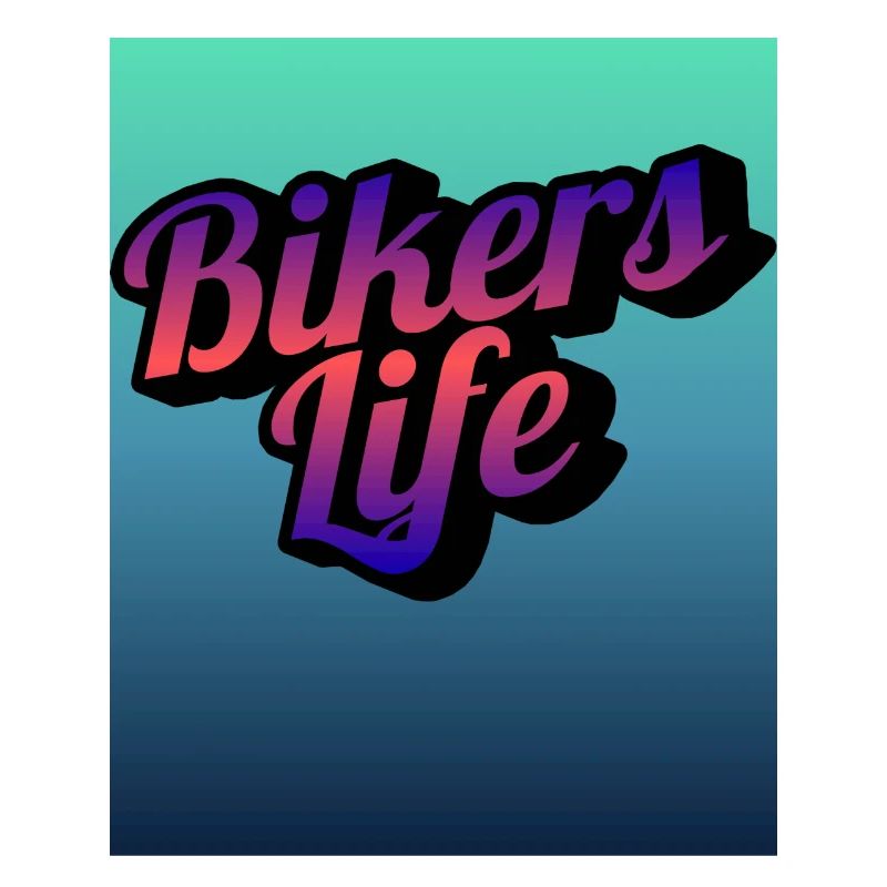 Biker Life Gradient