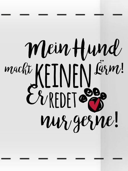 Mein Hund redet...