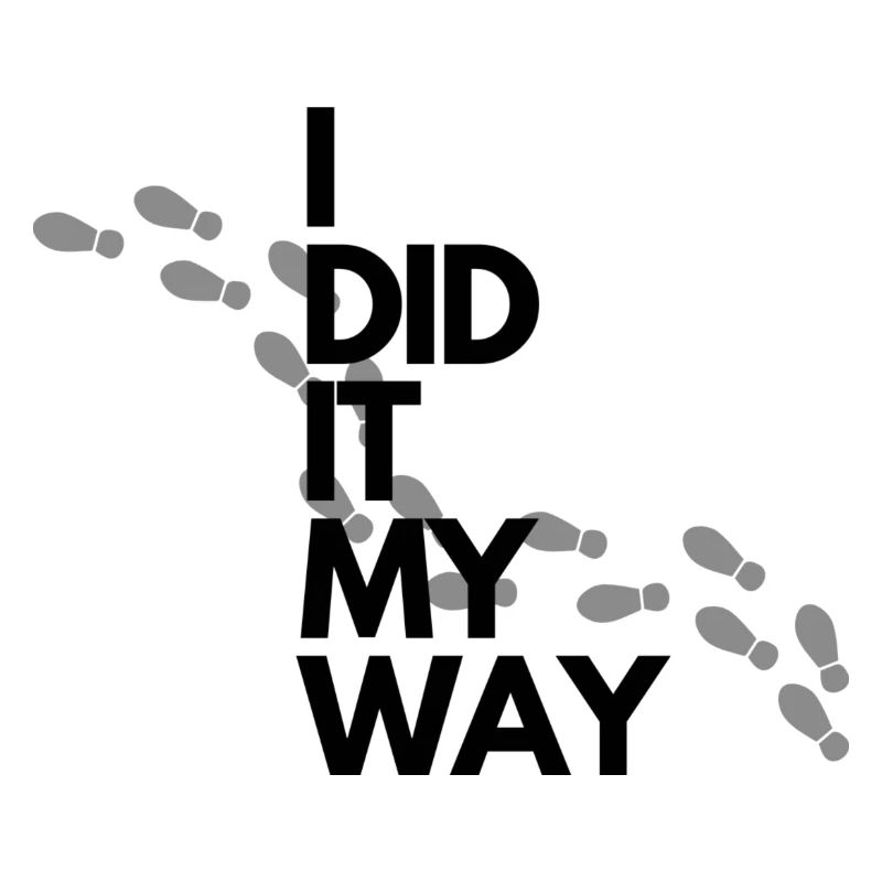 I did it my Way Footprints