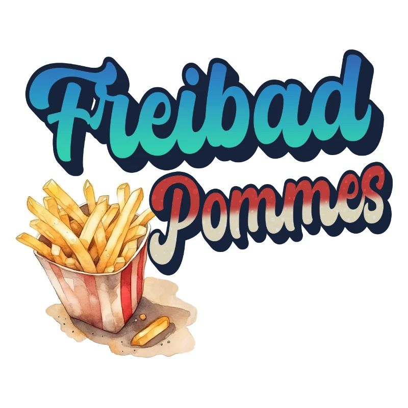 Frites de piscine extérieure