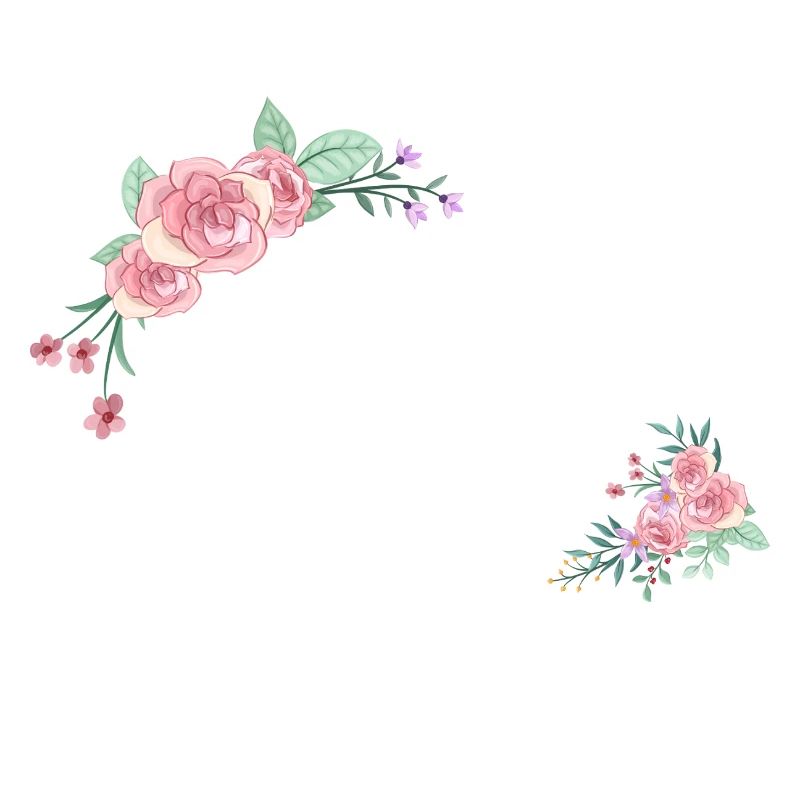 Brief und Blumen