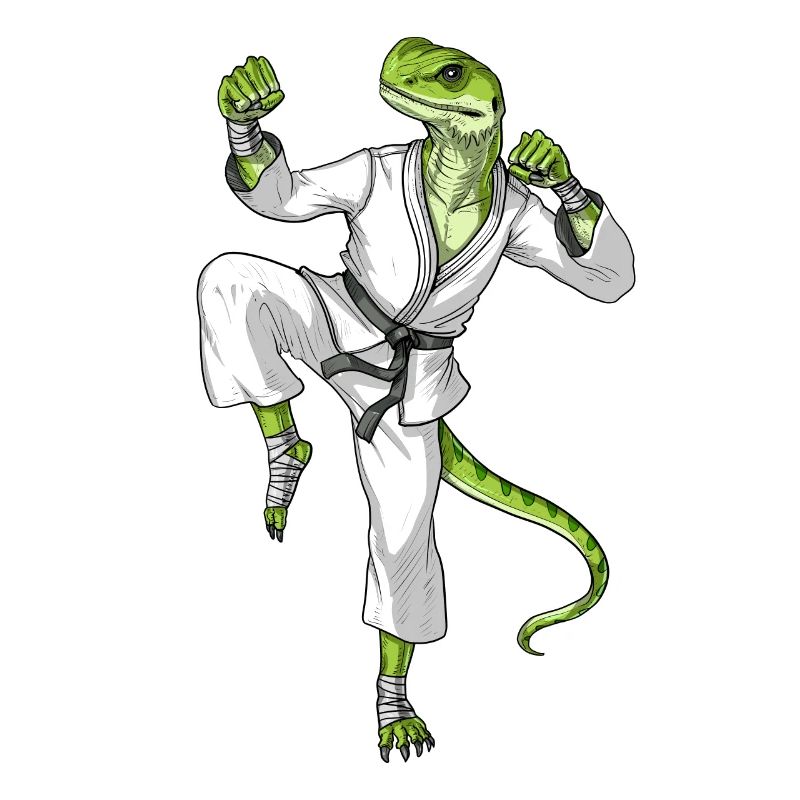 Karate Lizard