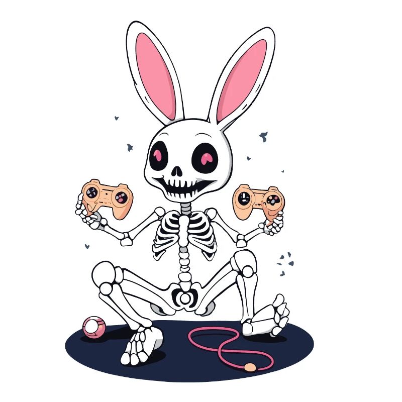 Easter Bunny Gamer Iconic Easter Gaming