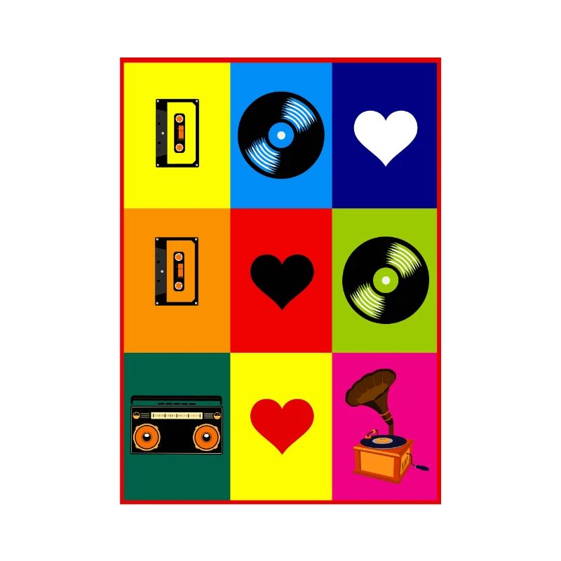 Video Cassette Record Retro 80s 90s Gift