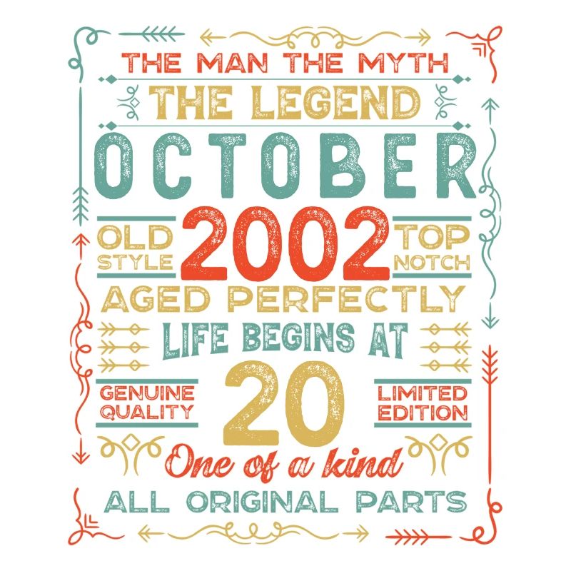 October 2002 - 20th birthday gift. Legend.