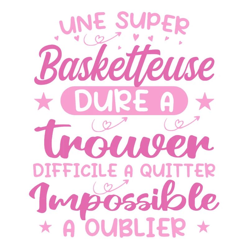 Une Super Basketteuse - Cadeau basketteuse