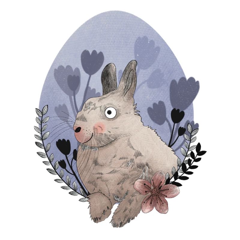 Easter Bunny Illustration