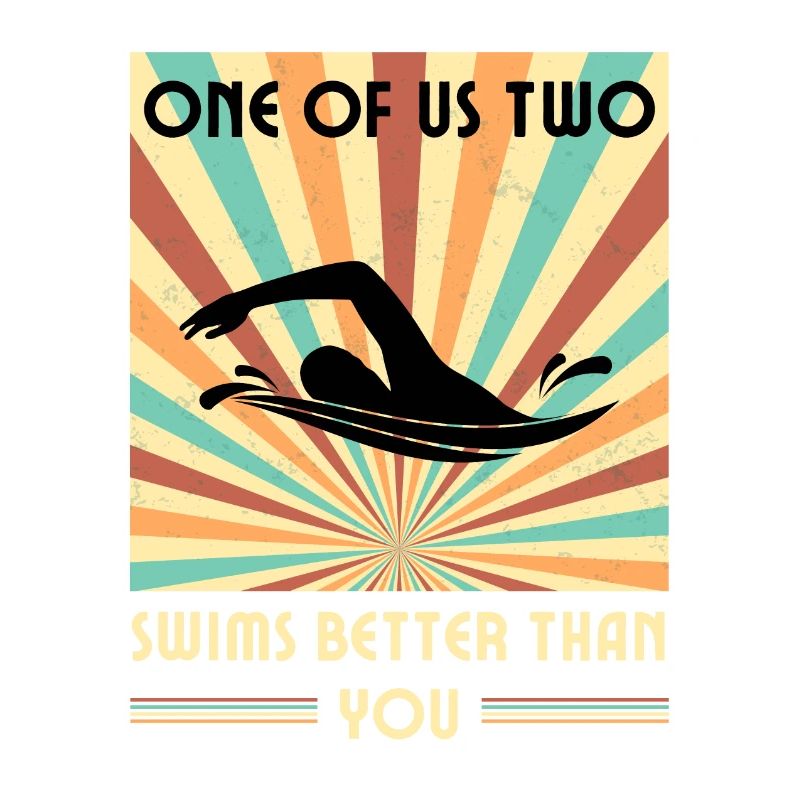 Einer Von Uns Beiden Schwimmt Besser Als Du