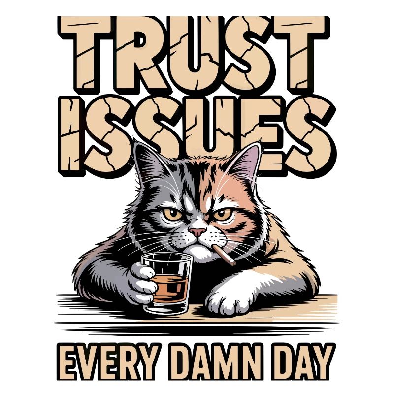 Trust Issues Cat