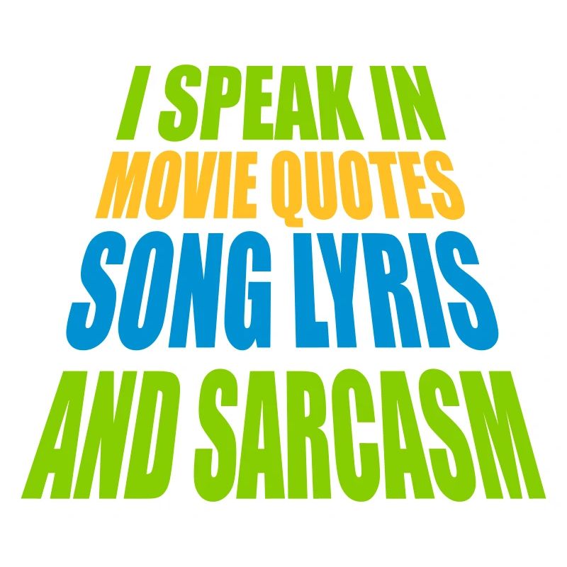 speak lyrics and sarcasm