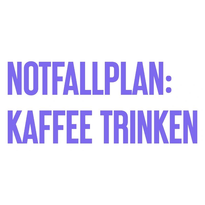 Coffee Contingency Plan