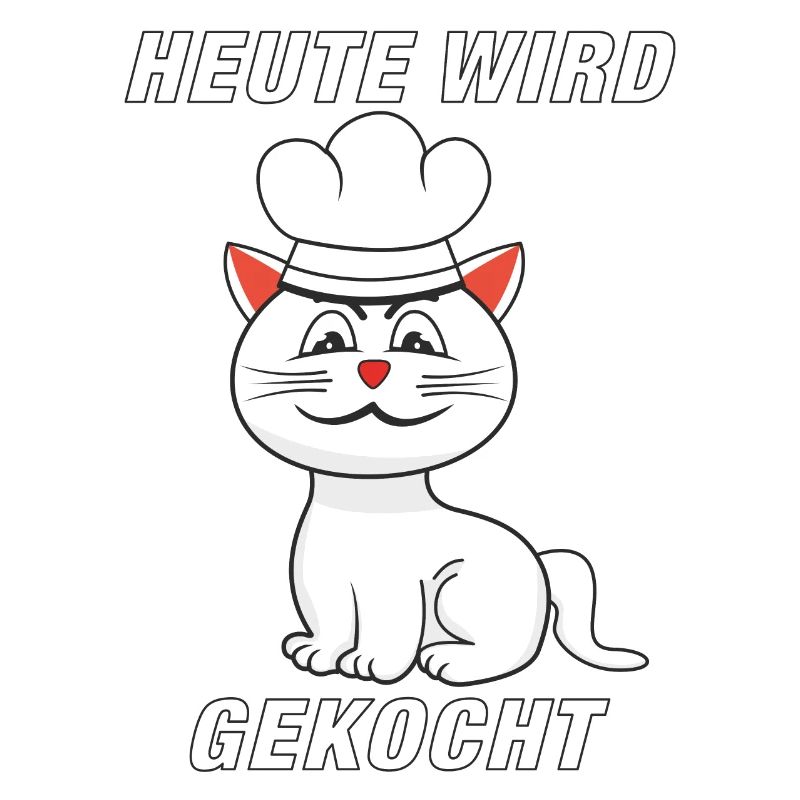 KATZE KOCH HEUTE WIRD GEKOCHT