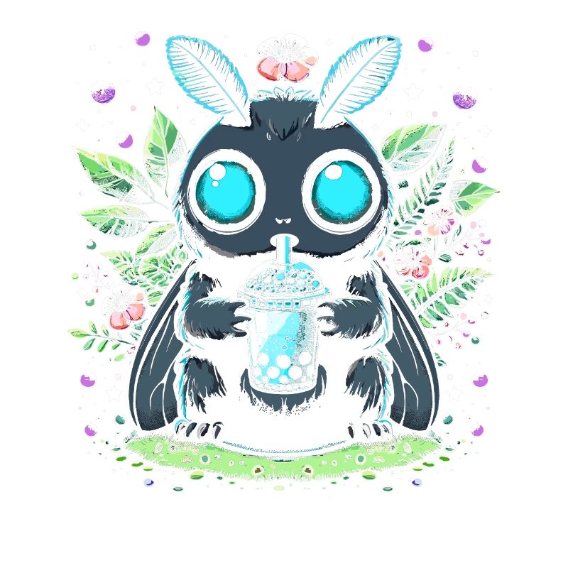 Mothman Bubble Tea