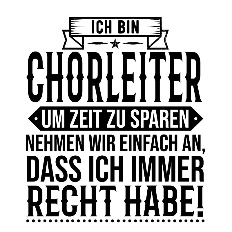 Chorleiter Dirigent Chor Gesangschor