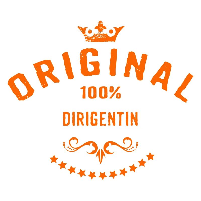 Original 100 Prozent Dirigentin - RAHMENLOS Beruf