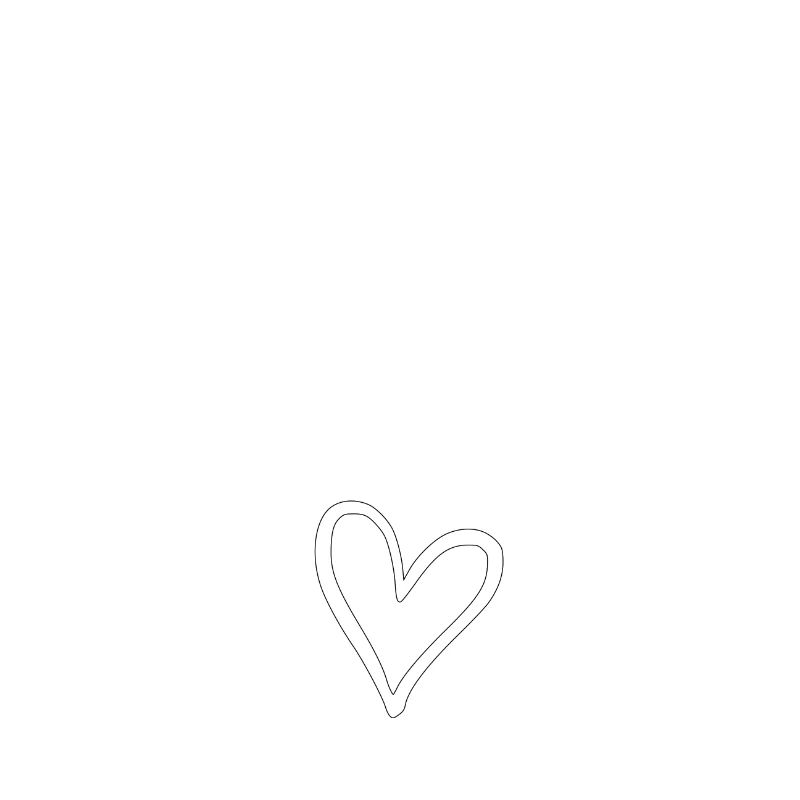 Never settle quote heart