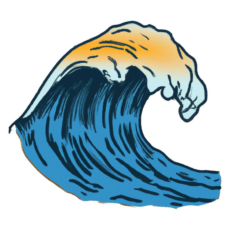 Beautiful wave