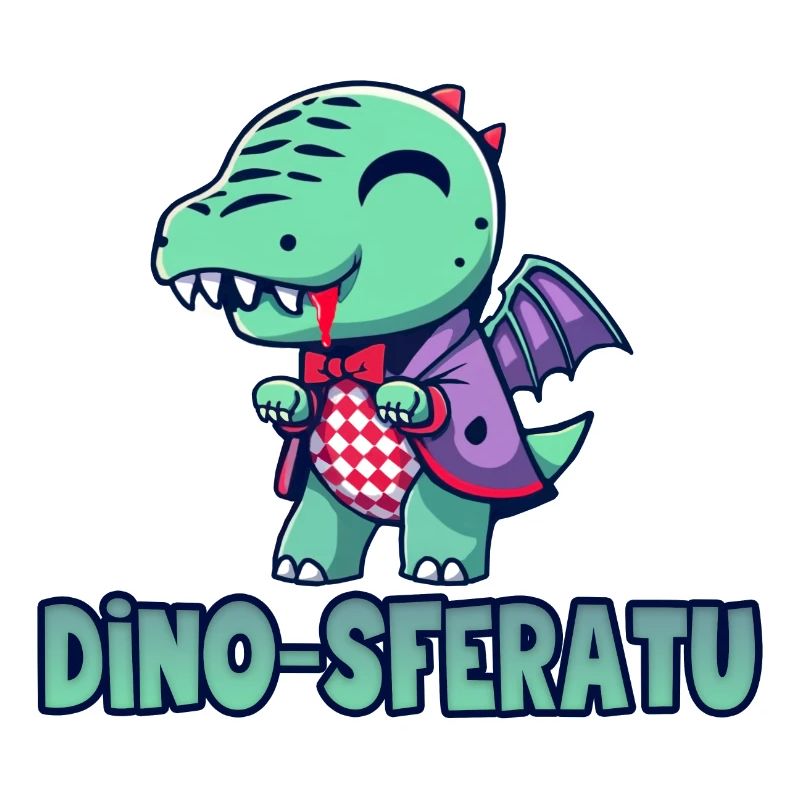 Drawing Dinosaur Vampire Chibi Humor