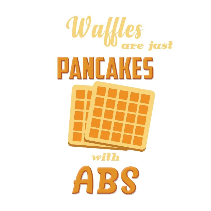 WAFFLE SONT JUSTE AVEC ABS Pancakes