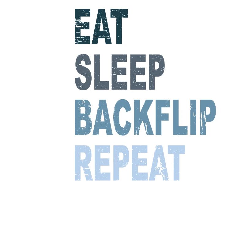 Mangez le sommeil Backflip Repeat