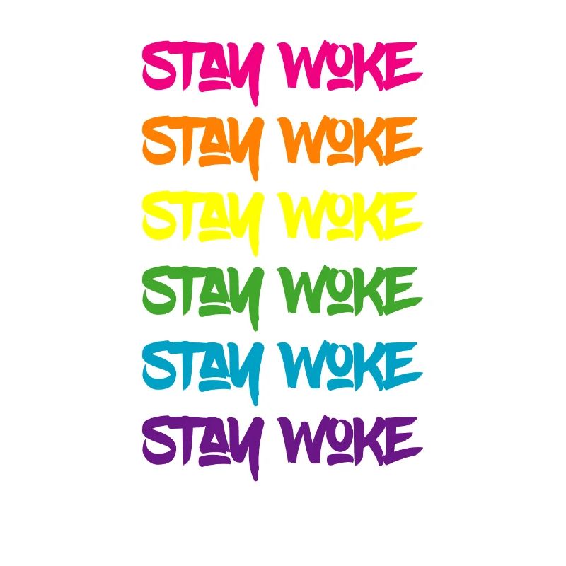 Bleib Woke Pride Rainbow