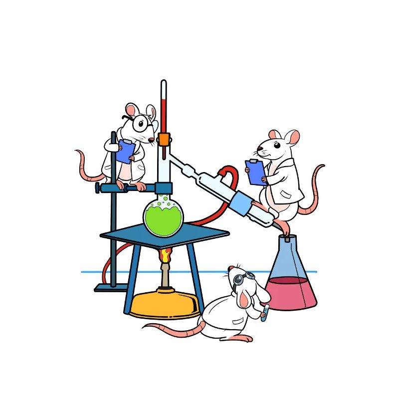Science scientist mice chemistry physics