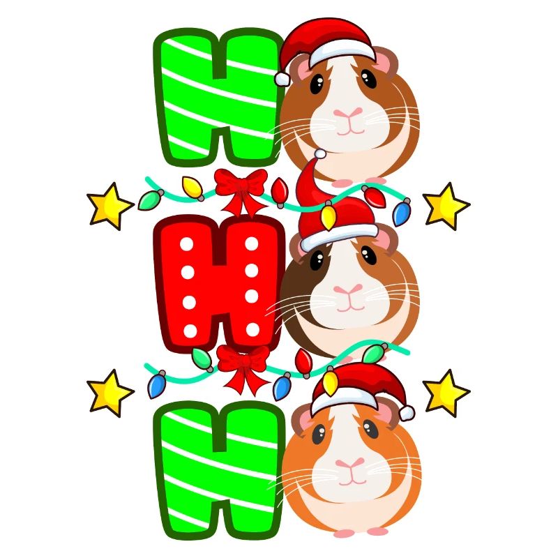Cadeau de noel cochon d'Inde