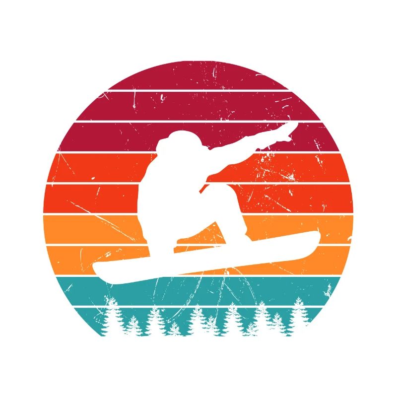 Snowboarden Snowboard Snowboarder Geschenkidee