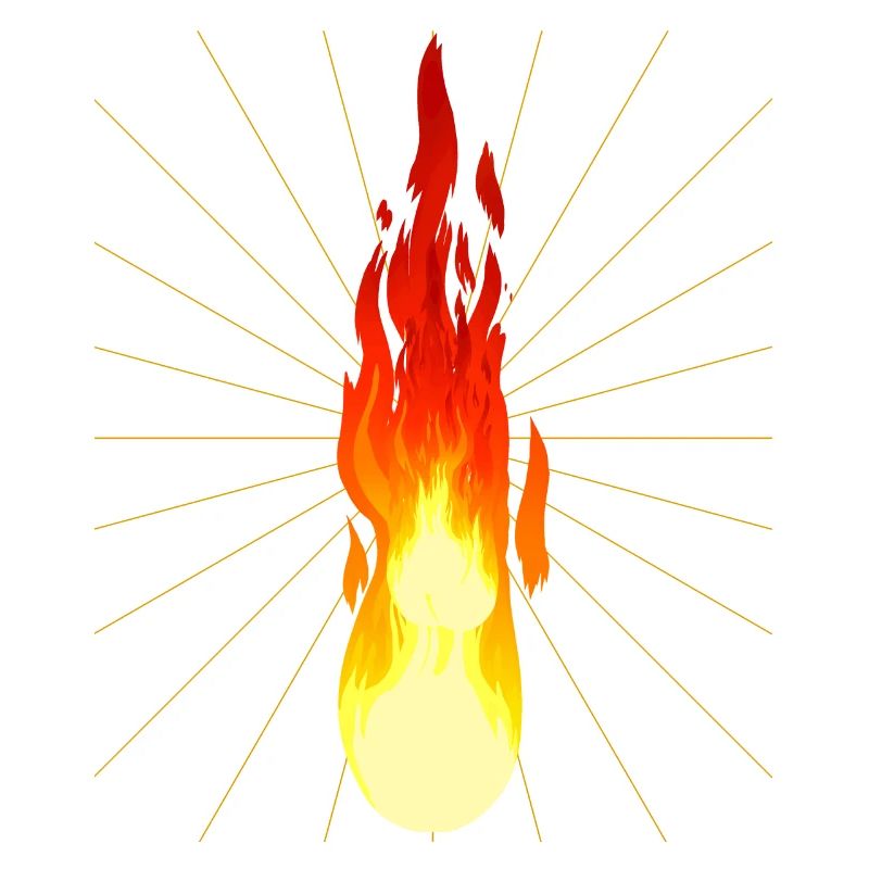 Feu feu Brûlant chaud