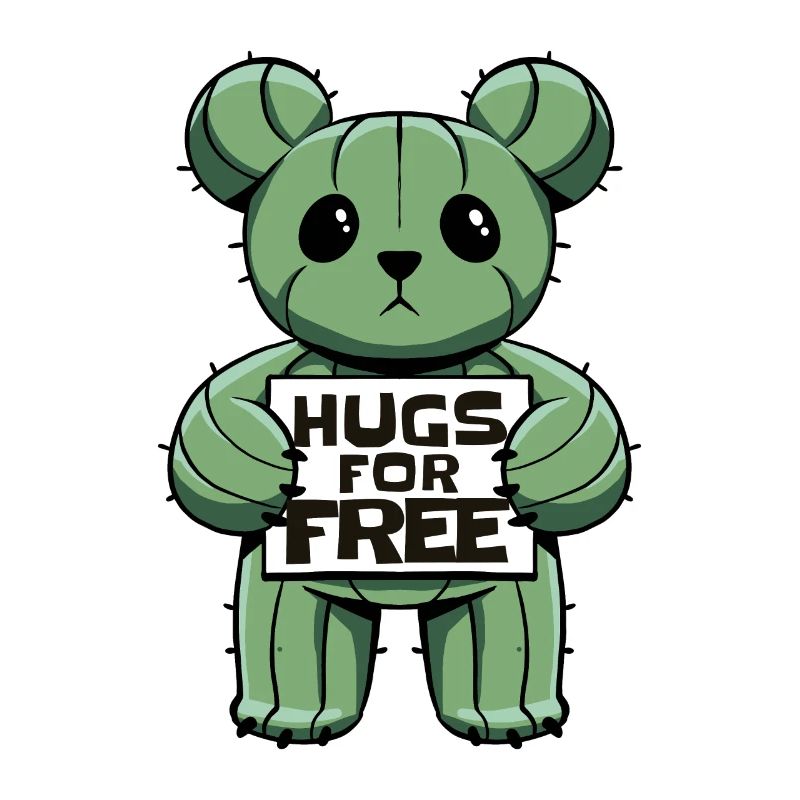 Cactus Hug Bear