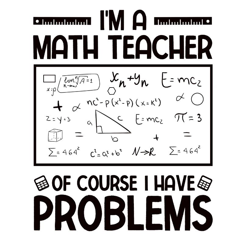 Professeur de mathématiques Formule mathématique Professeur de géométrie