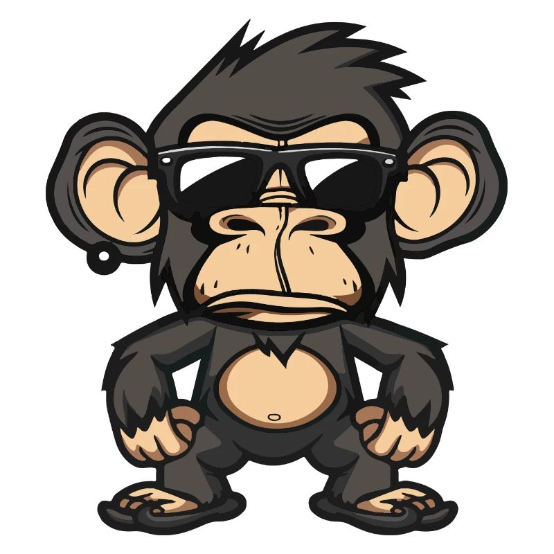 Monkey Cool Comic