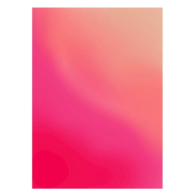 Gradient - Waves pink red customizable