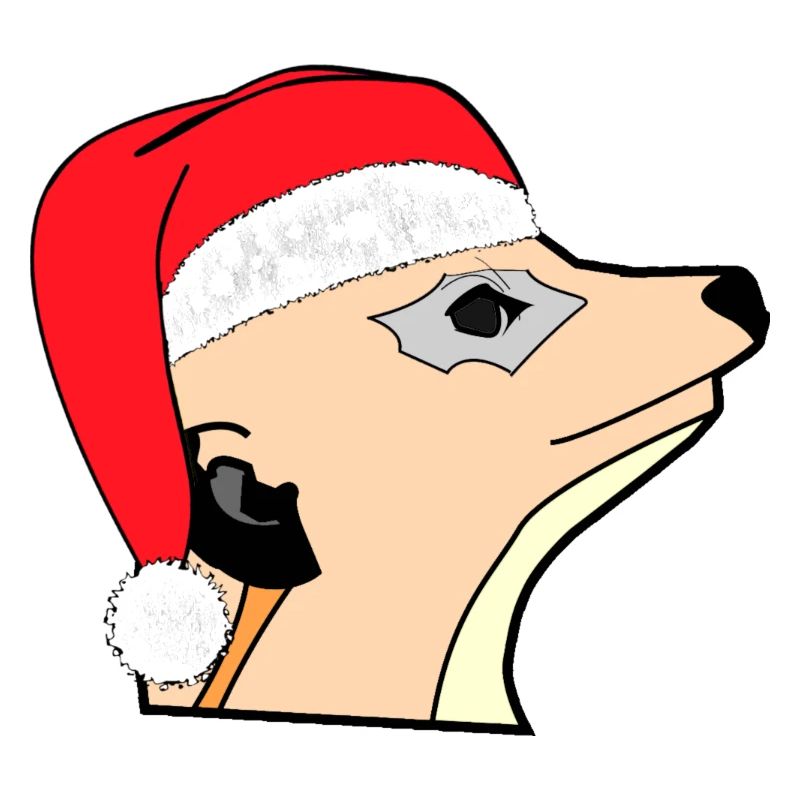 Suricate père noel