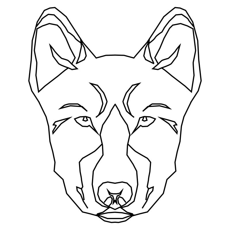 Stylized Dog