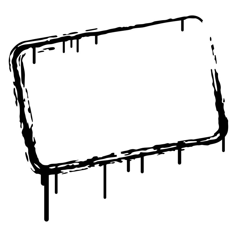 Graffiti frame