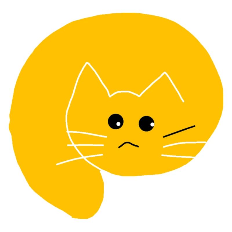 Cat yellow