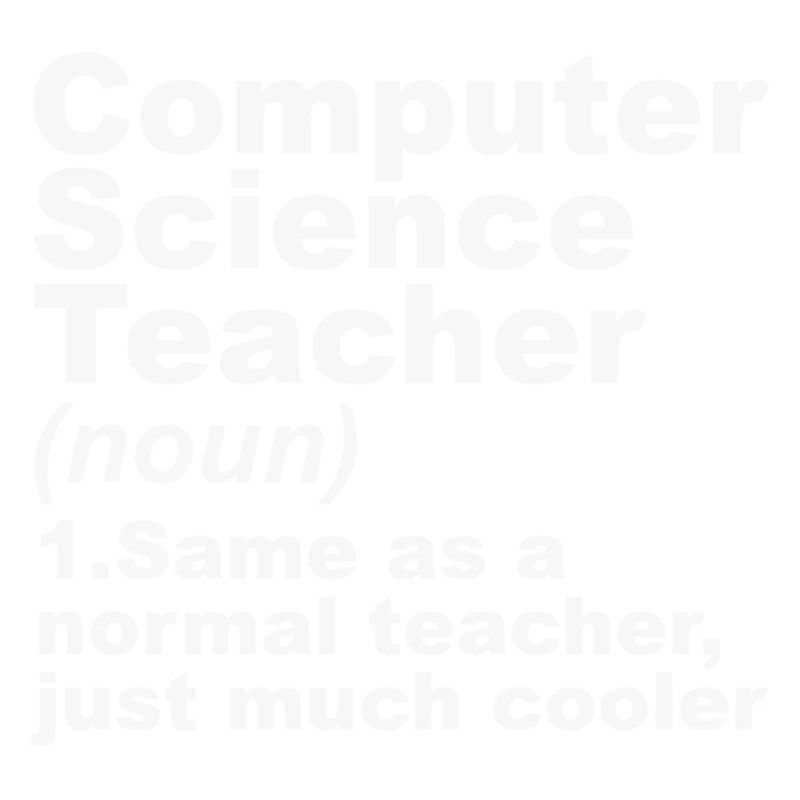 Computer Science Teacher Definition