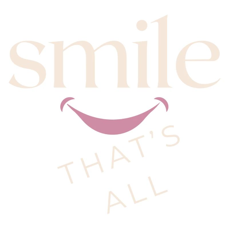 Souriez, c'est tout !
