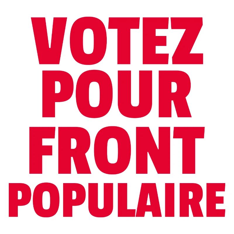 Front populaire - élections législatives 2024