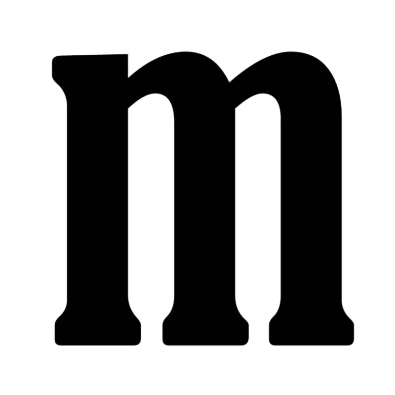 m