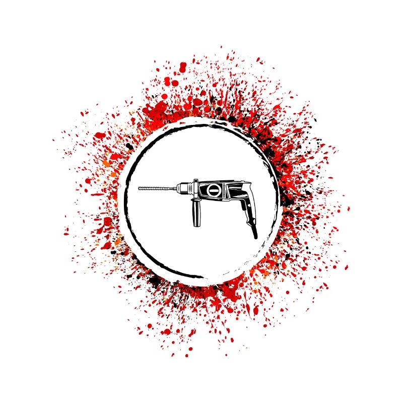 Electric Drill Icon Tool