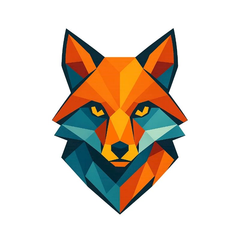 Renard | Tête de renard Impression / Impression / Design