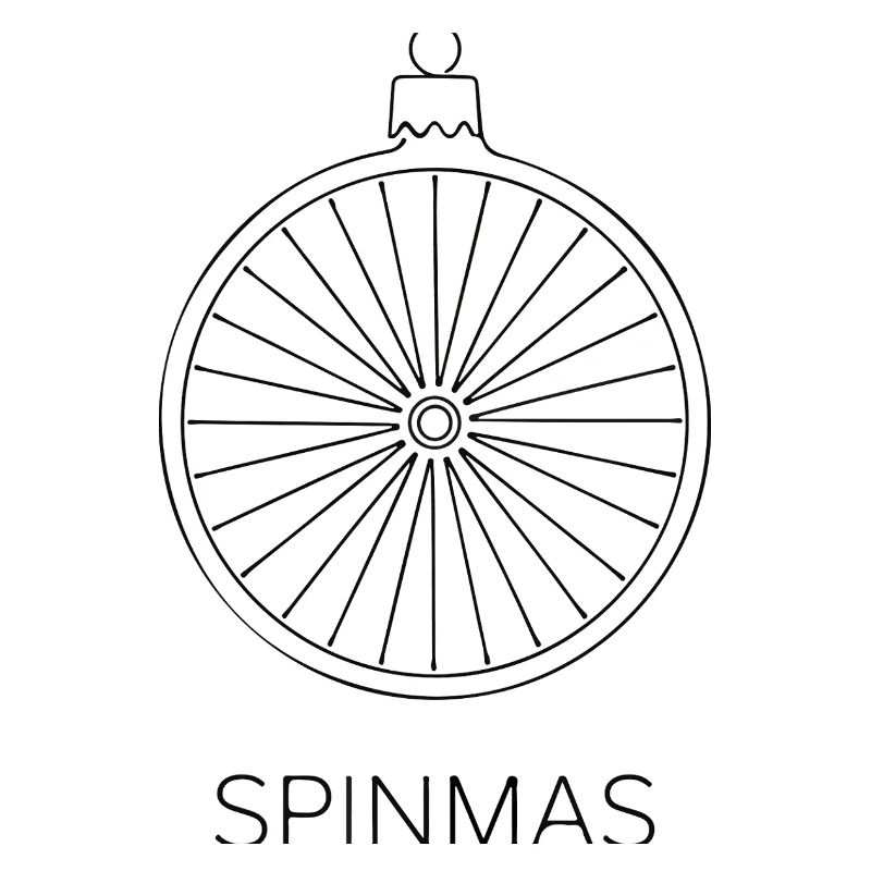Spinmas Wheel Ornament