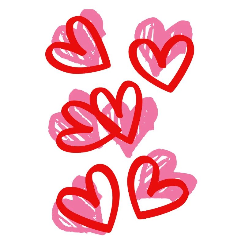 Small Heart Doodle Design