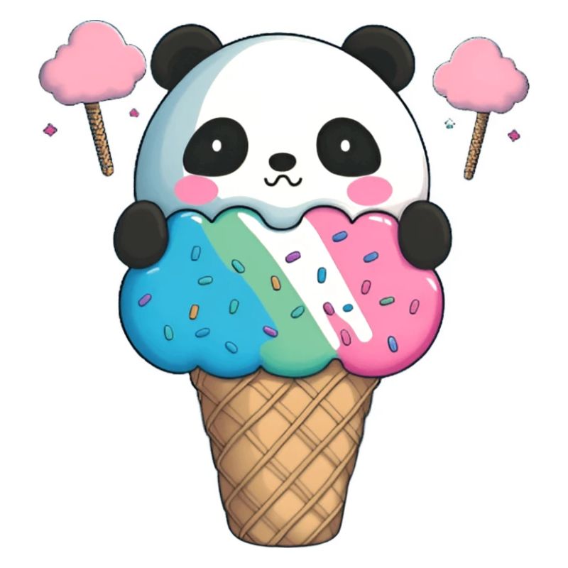 A sweet panda