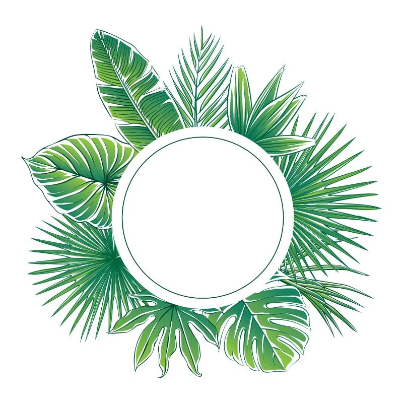 tropisches Design