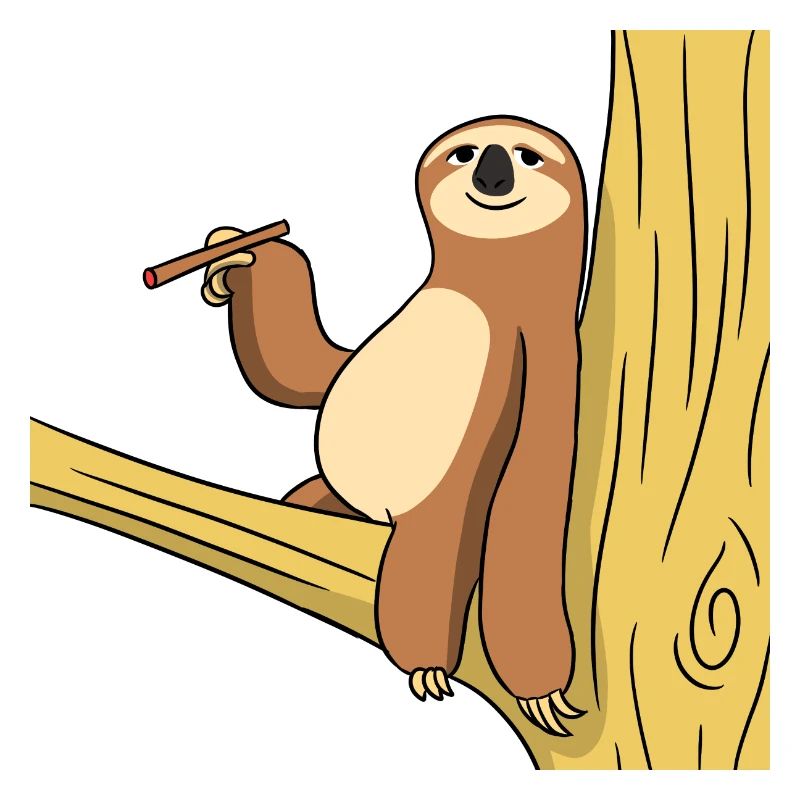 Smoking Sloth