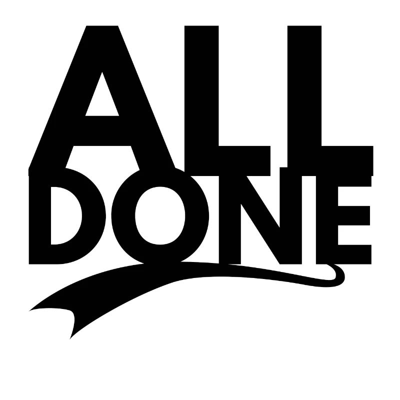all done